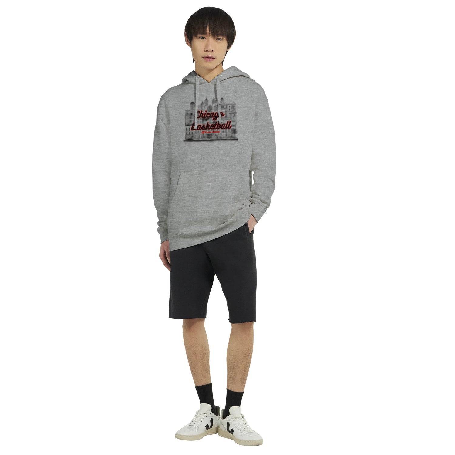 “Windy City Legacy” Premium Hoodie— Off Court Studios // Grey