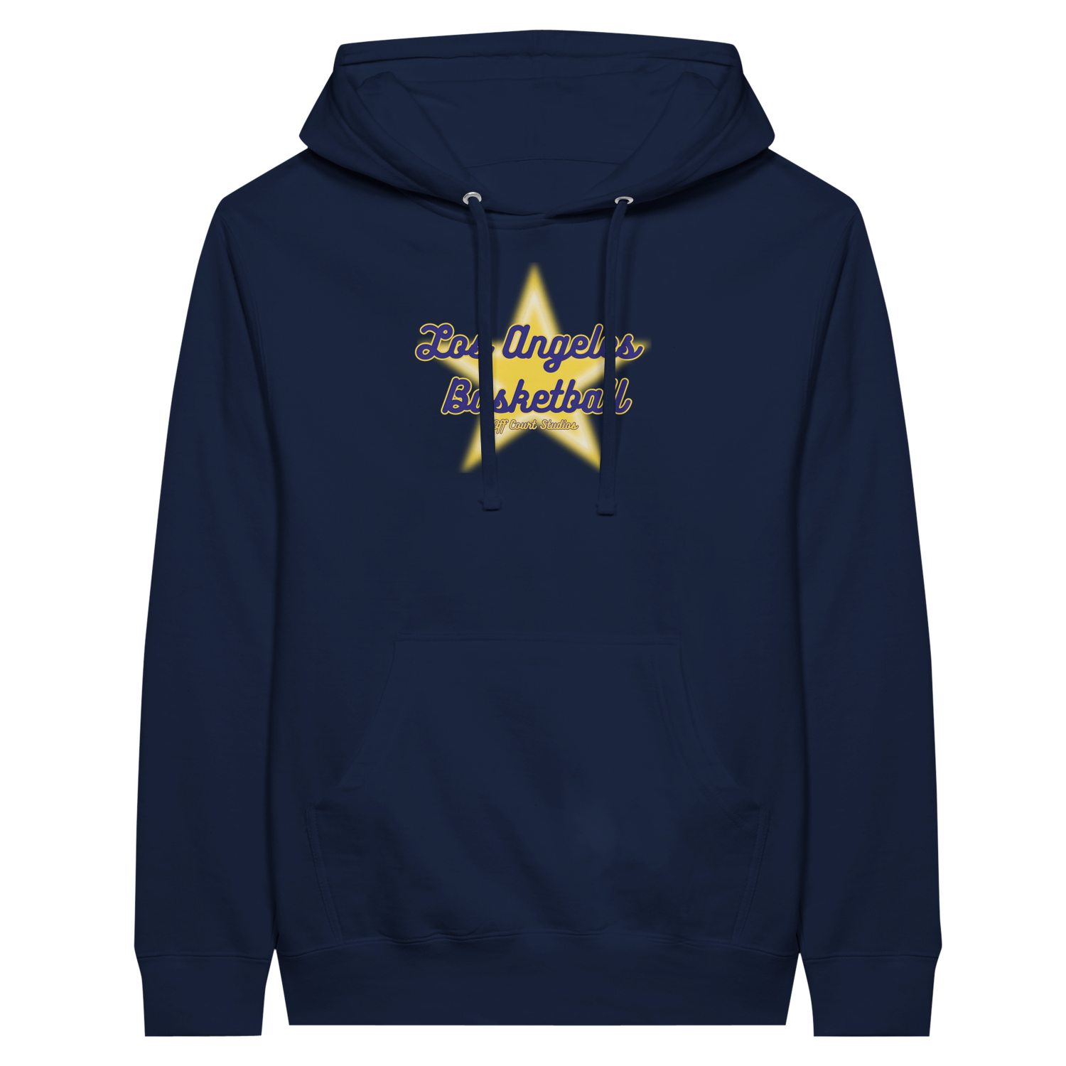 “LA City of Champions” Premium Hoodie — Off Court Studios // Navy